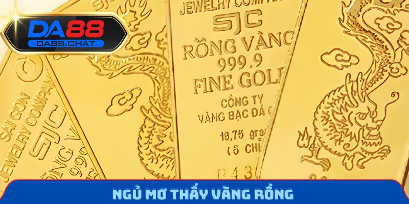 Ngủ mơ thấy vàng rồng
